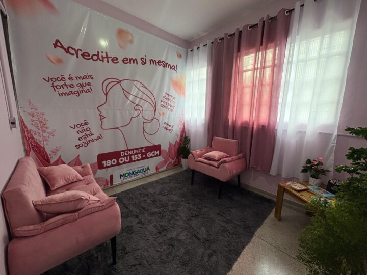 Mongaguá reforça rede de proteção com inauguração da Sala Rosa na sede da GCM