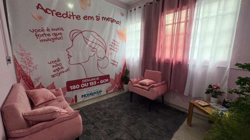 Mongaguá reforça rede de proteção com inauguração da Sala Rosa na sede da GCM