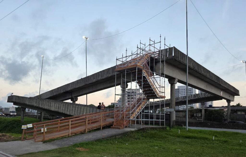 Obras na SP-055: Moradores de Mongaguá têm até 17 de junho para solicitar transporte alternativo
