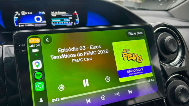 FEMC 2026 lança podcast oficial com temas de inteligência periférica e reflexões sobre as margens