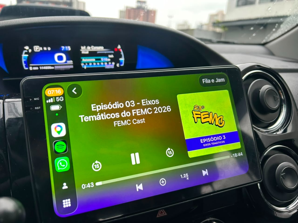 FEMC 2026 lança podcast oficial com temas de inteligência periférica e reflexões sobre as margens