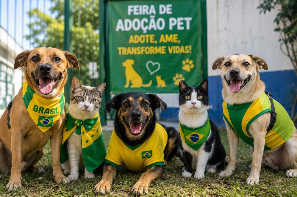 Mongaguá promove Feira de Adoção Pet com cães e gatos em busca de família neste sábado (4)