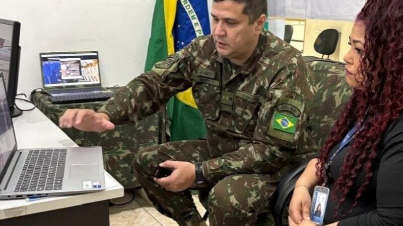 Exército Brasileiro avalia serviços da Junta Militar de Mongaguá