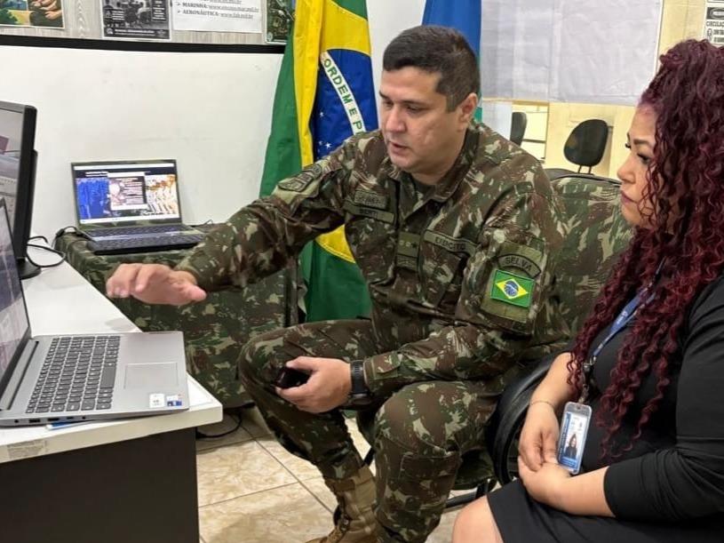 Exército Brasileiro avalia serviços da Junta Militar de Mongaguá