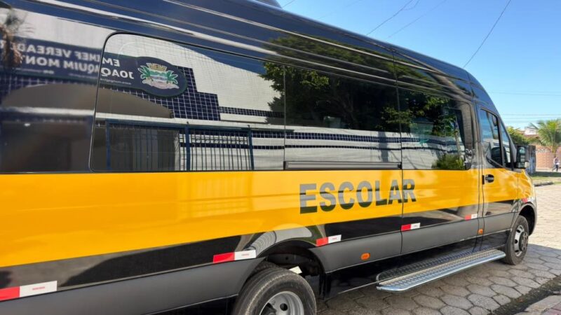 Mongaguá coloca 20 veículos novos no transporte escolar e atende mais de 600 alunos