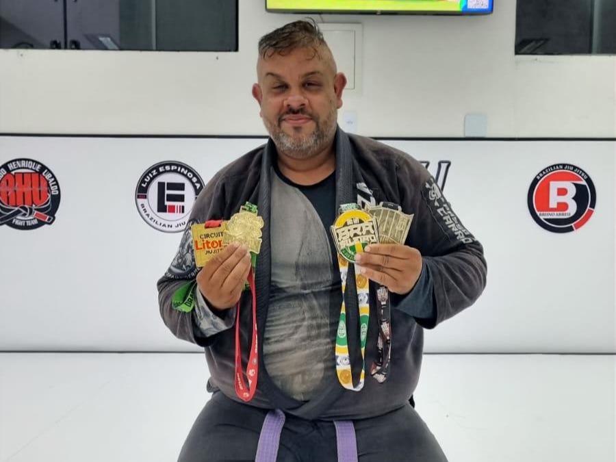 Luckas Ribeiro Gonçalves é o novo campeão brasileiro de Jiu-Jitsu na categoria Pesadíssima