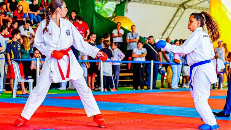 Marcela Valle leva prata de Karatê ao palco dos Jogos Regionais de Mongaguá