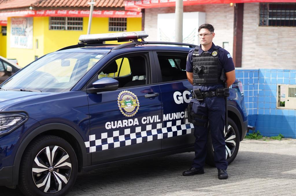 GCM de Mongaguá prende homem com mandado em aberto durante patrulhamento