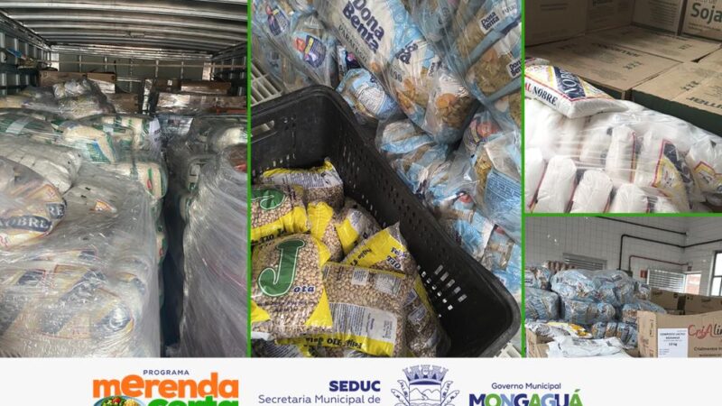 Rede municipal de Mongaguá distribui mais de 8 mil refeições por dia