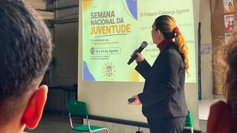 Semana da Juventude discute futuro e participação de estudantes em Mongaguá