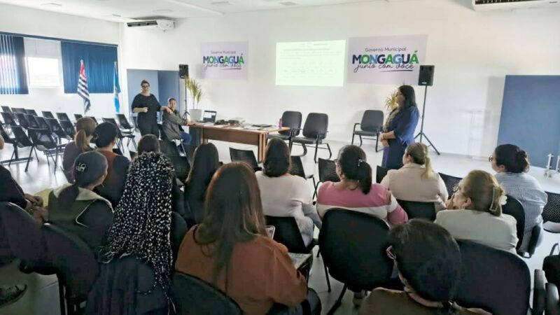 Coordenadores da rede municipal participam de formação sobre consciência fonológica em Mongaguá