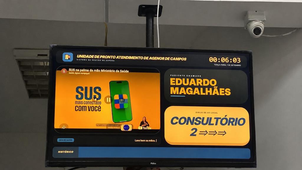 UPA Agenor de Campos passa a usar prontuário eletrônico integrado em Mongaguá