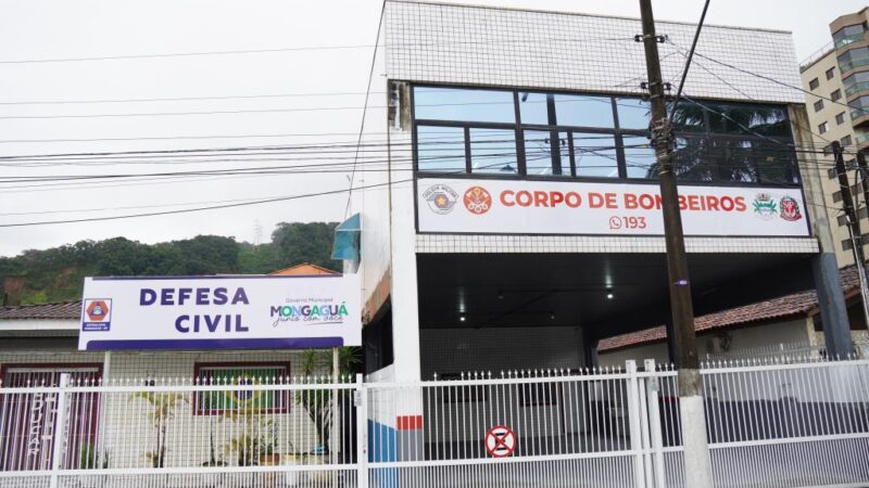 Mongaguá recebe nova base do Corpo de Bombeiros e sede da Defesa Civil