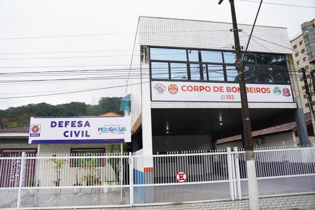 Mongaguá recebe nova base do Corpo de Bombeiros e sede da Defesa Civil