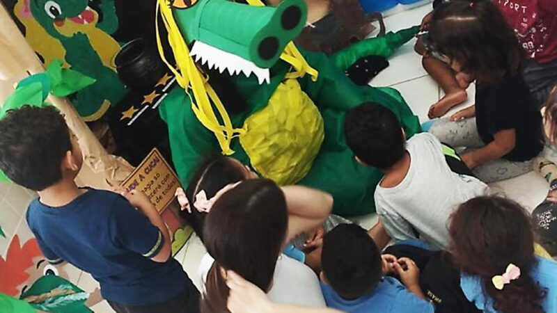 Escolas municipais de Mongaguá realizam programação especial da Semana do Folclore