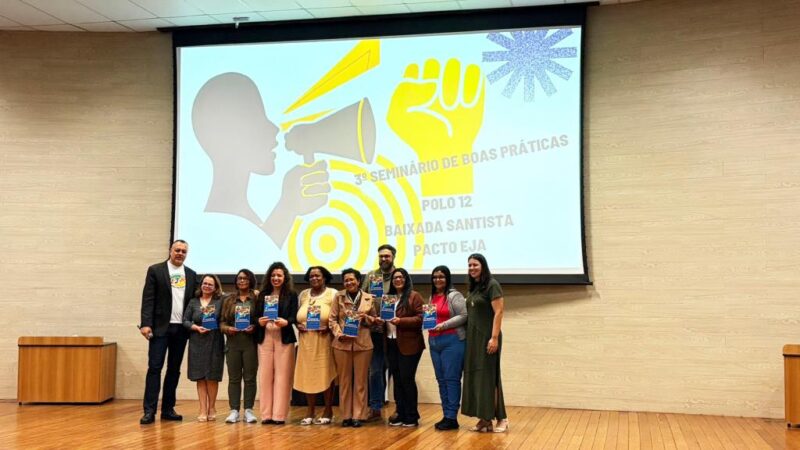 Mongaguá apresenta experiência na EJA em seminário regional