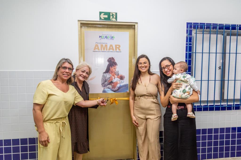 Mongaguá inaugura espaço para amamentação em creche do Itaguaí